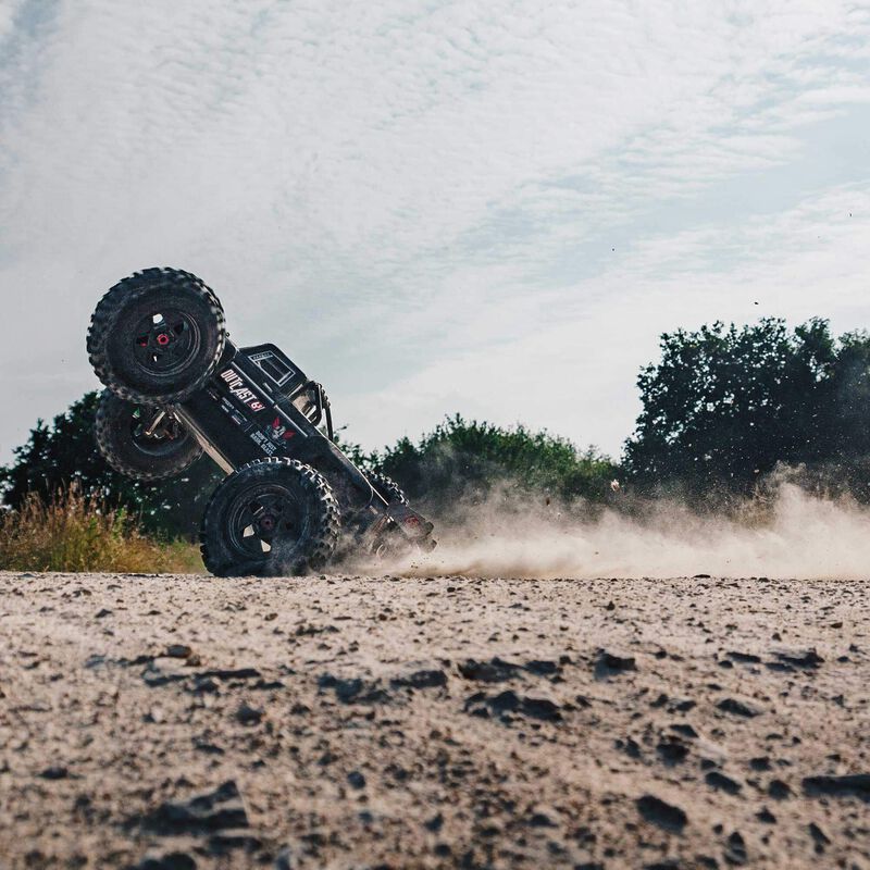 OUTCAST 6S 4WD BLX 1/8 EXB Stunt Truck RTR Black