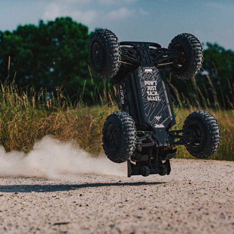 OUTCAST 6S 4WD BLX 1/8 EXB Stunt Truck RTR Black