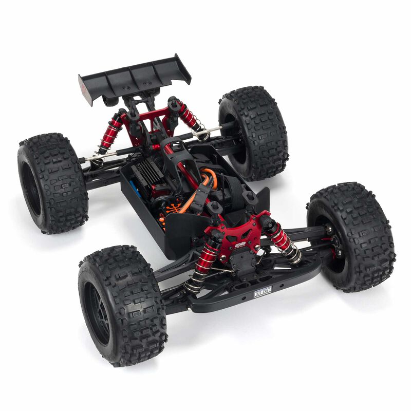 OUTCAST 6S 4WD BLX 1/8 EXB Stunt Truck RTR Black
