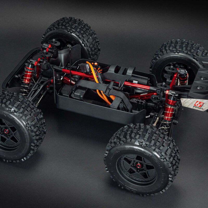 OUTCAST 6S 4WD BLX 1/8 EXB Stunt Truck RTR Black