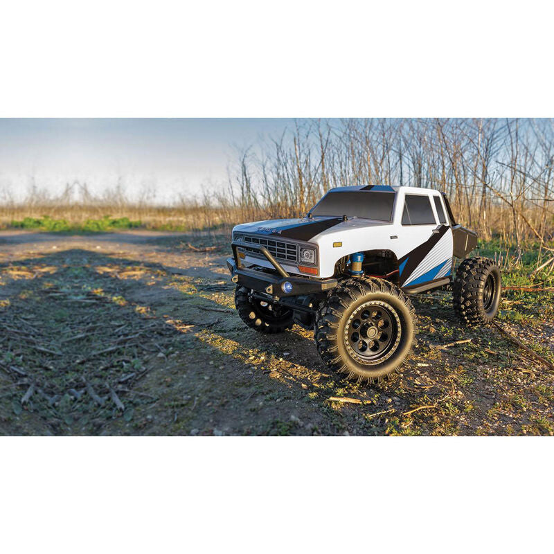 CR12 Tioga Trail Truck RTR: White and Blue