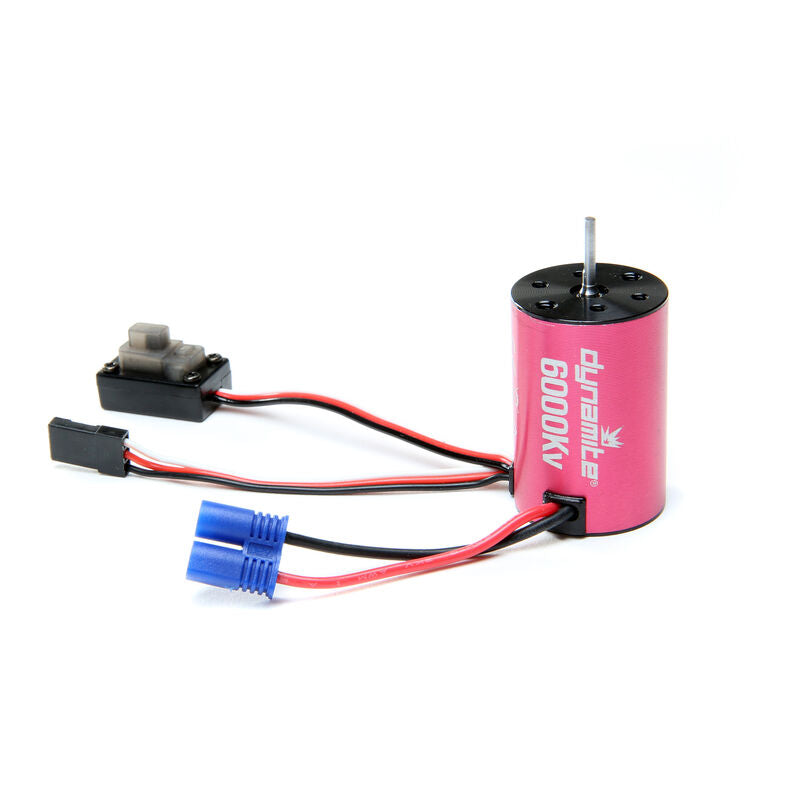 Brushless Motor/ESC, 2n1 Combo, 6000Kv: Mini-T 2.0