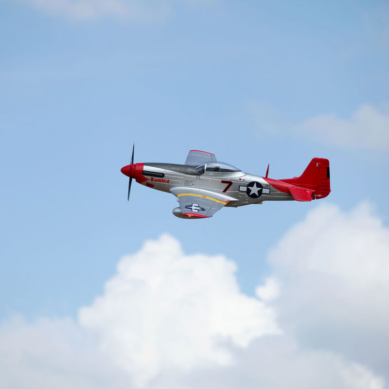 P-51D, Red Tail, PNP, 1700mm