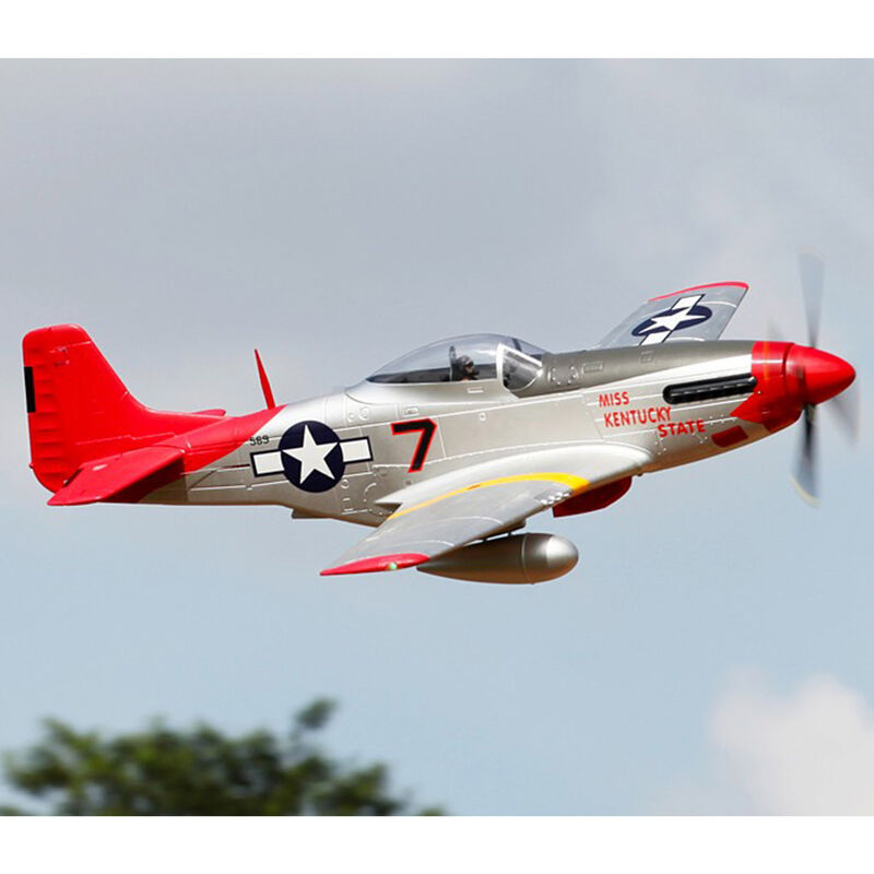 P-51D, Red Tail, PNP, 1700mm