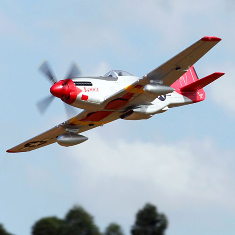 P-51D, Red Tail, PNP, 1700mm