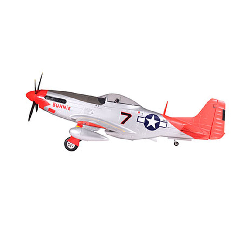 P-51D, Red Tail, PNP, 1700mm