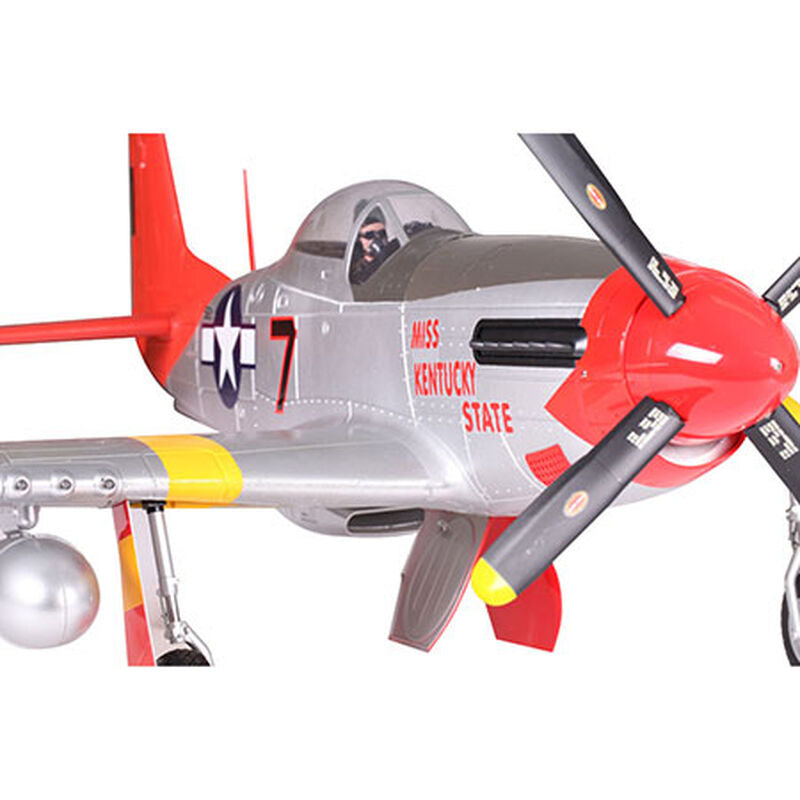 P-51D, Red Tail, PNP, 1700mm