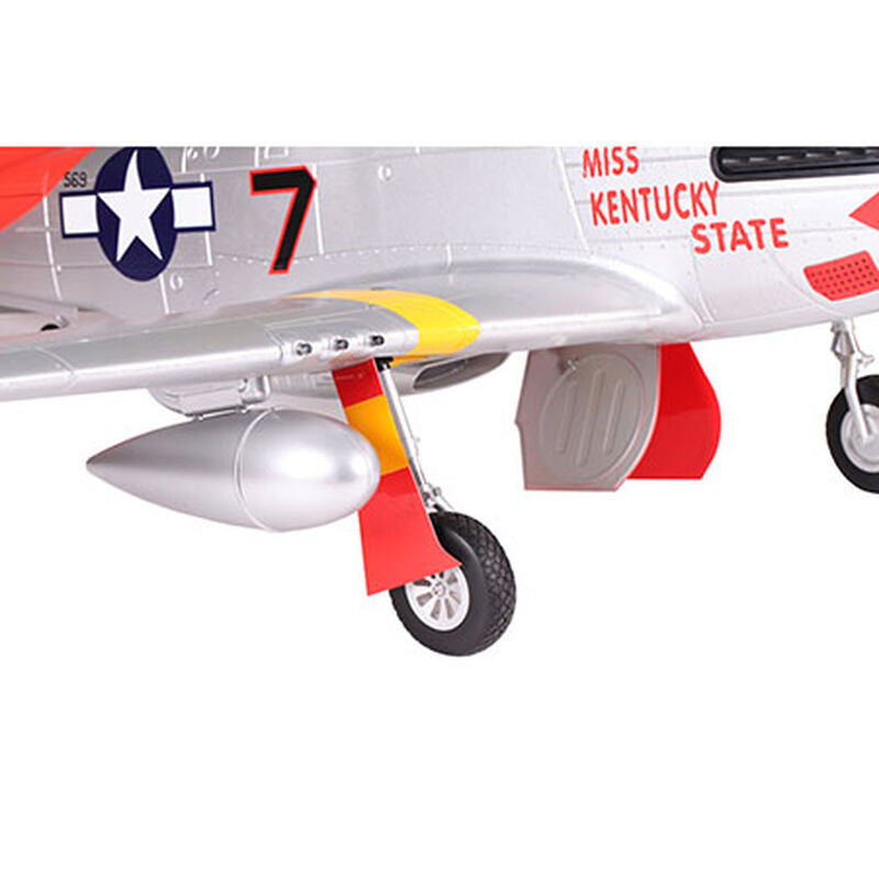P-51D, Red Tail, PNP, 1700mm