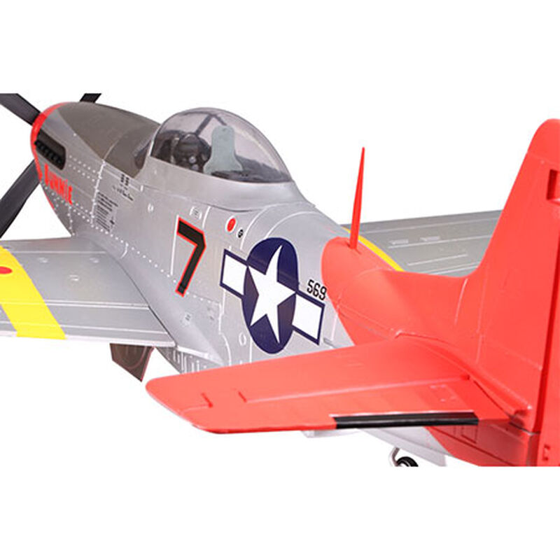 P-51D, Red Tail, PNP, 1700mm