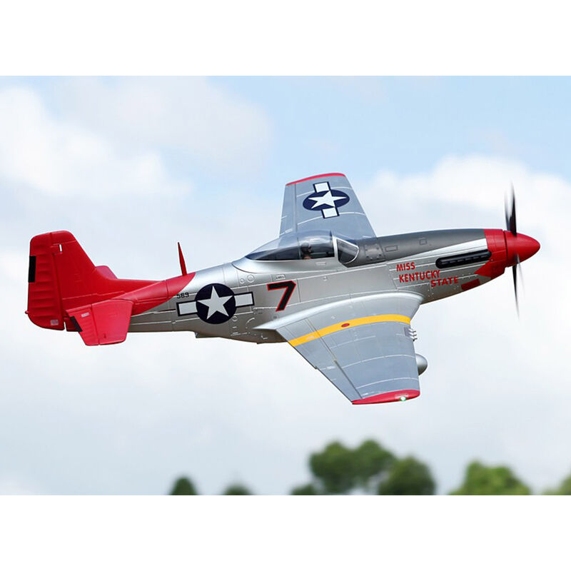 P-51D, Red Tail, PNP, 1700mm