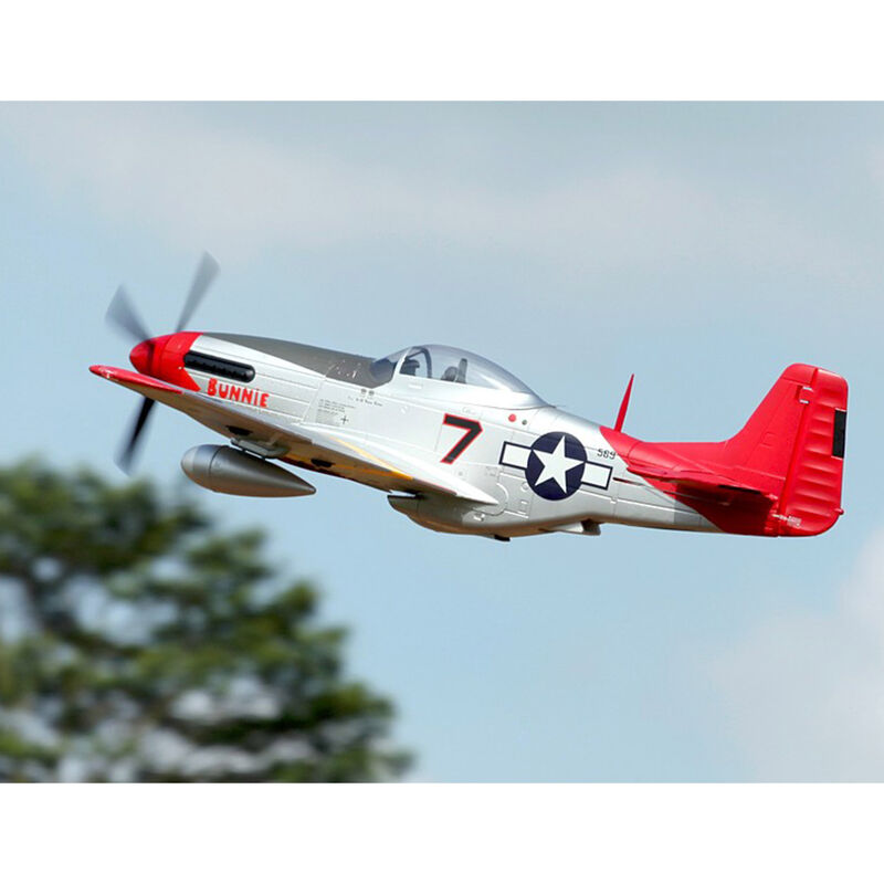 P-51D, Red Tail, PNP, 1700mm
