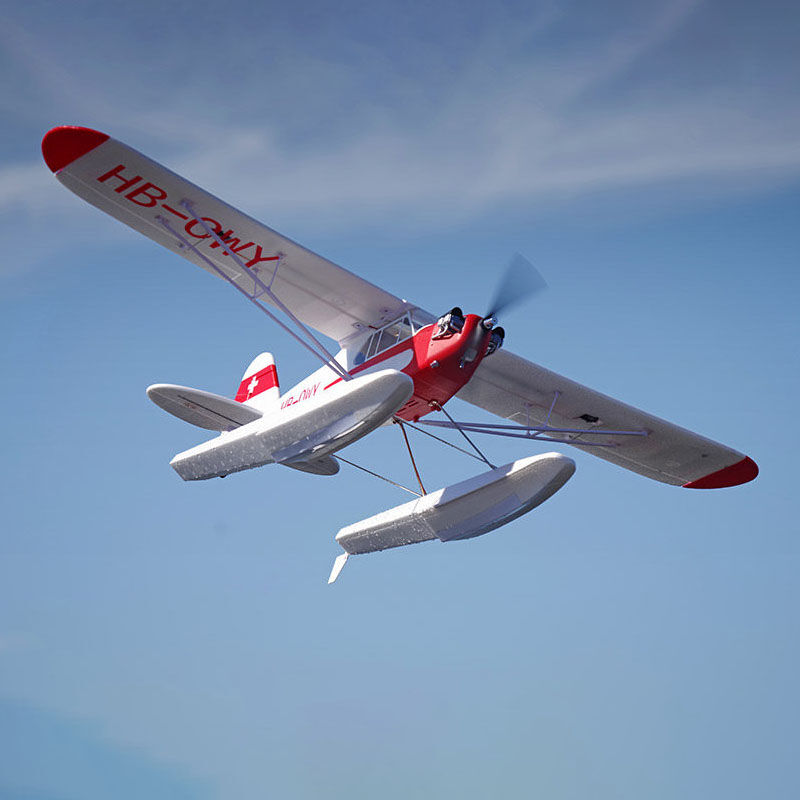 Piper J-3 Cub w/Floats 1400mm V4 PNP