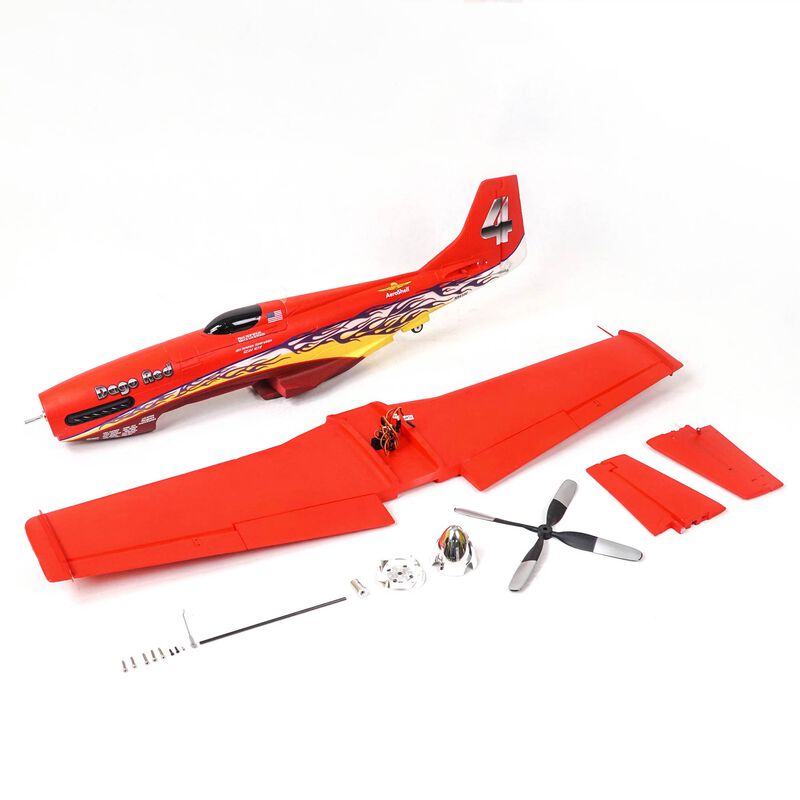 P-51D Mustang Dago Red 1100mm PNP