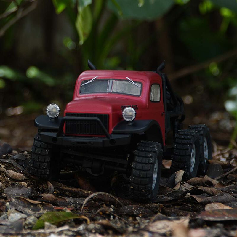 1/18 Atlas 6x6 Rock Crawler RTR: Red