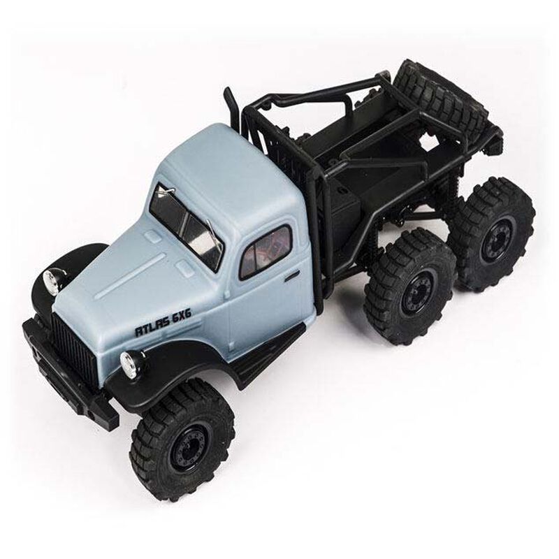 1/18 Atlas 6x6 Rock Crawler RTR: Red