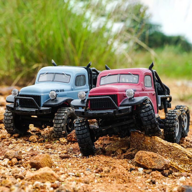 1/18 Atlas 6x6 Rock Crawler RTR: Red