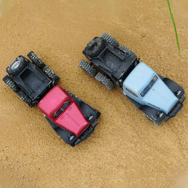 1/18 Atlas 6x6 Rock Crawler RTR: Red