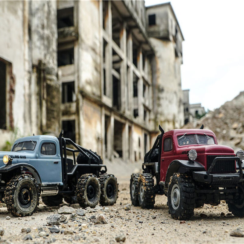 1/18 Atlas 6x6 Rock Crawler RTR: Red