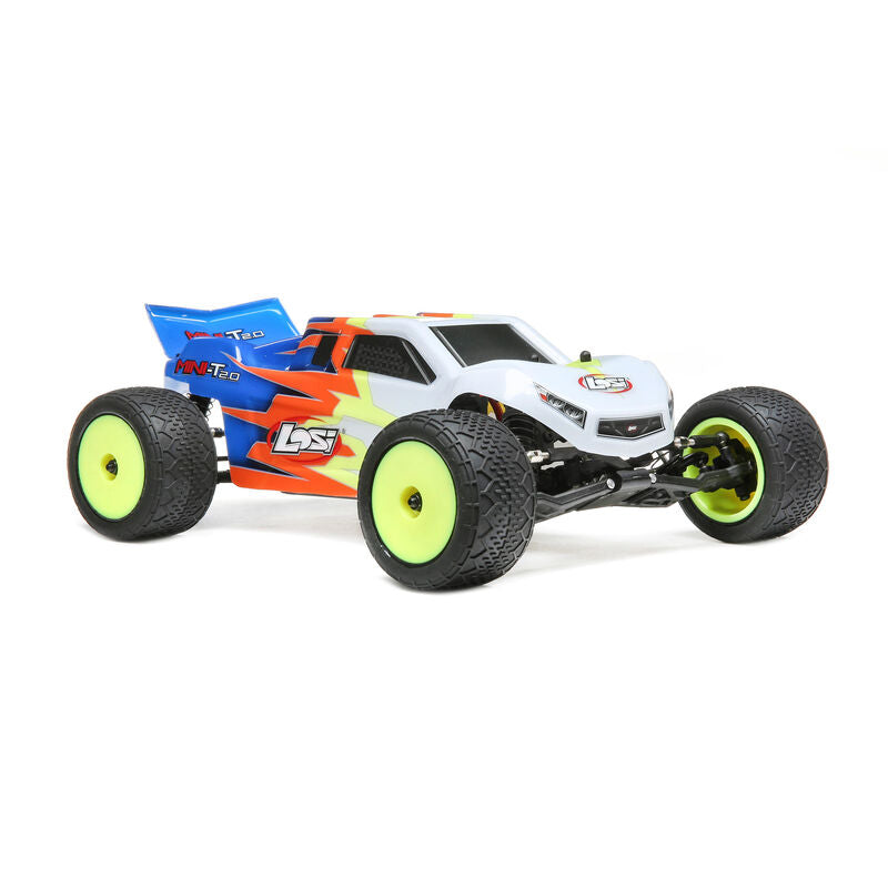 Mini-T 2.0 RTR, Red/White: 1/18 2wd