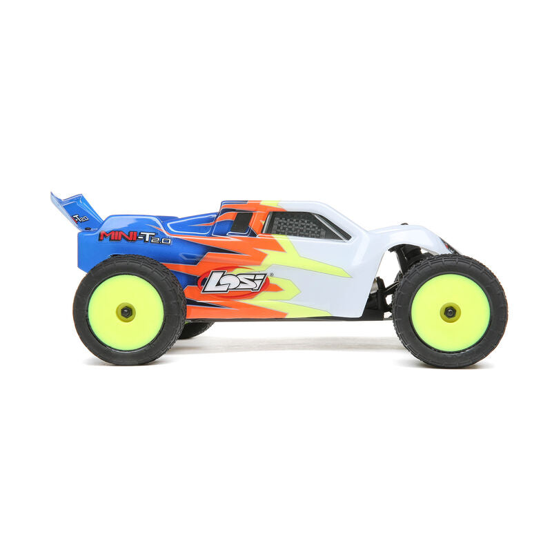 Mini-T 2.0 RTR, Red/White: 1/18 2wd