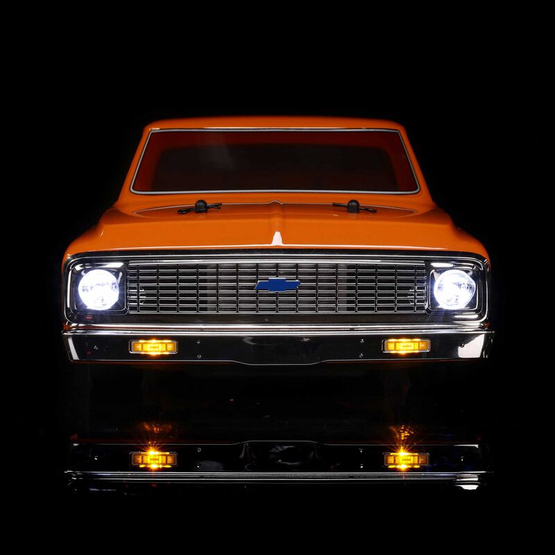 1972 Chevy C10 Pickup, 1/10 AWD V100 RTR, Orange