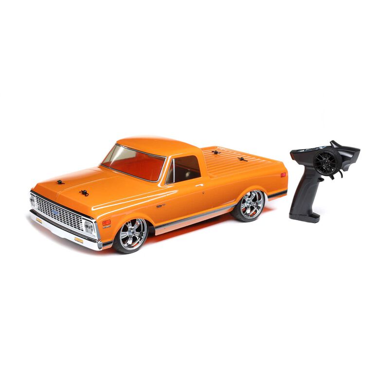 1972 Chevy C10 Pickup, 1/10 AWD V100 RTR, Orange