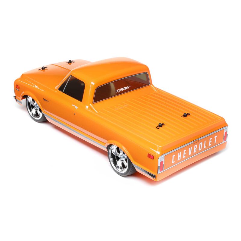1972 Chevy C10 Pickup, 1/10 AWD V100 RTR, Orange