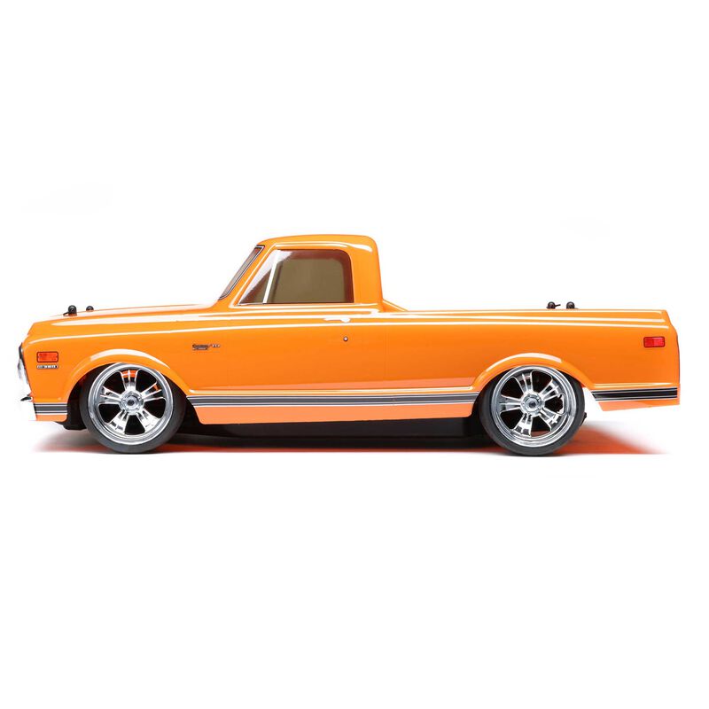 1972 Chevy C10 Pickup, 1/10 AWD V100 RTR, Orange