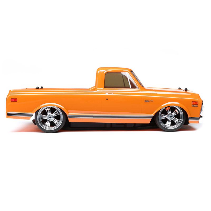 1972 Chevy C10 Pickup, 1/10 AWD V100 RTR, Orange