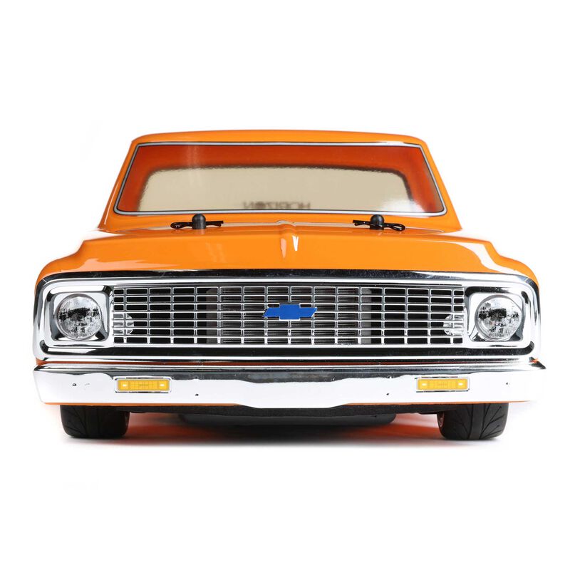 1972 Chevy C10 Pickup, 1/10 AWD V100 RTR, Orange