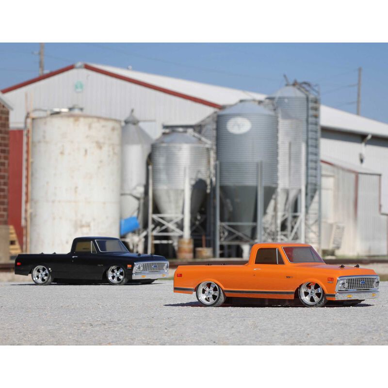 1972 Chevy C10 Pickup, 1/10 AWD V100 RTR, Orange
