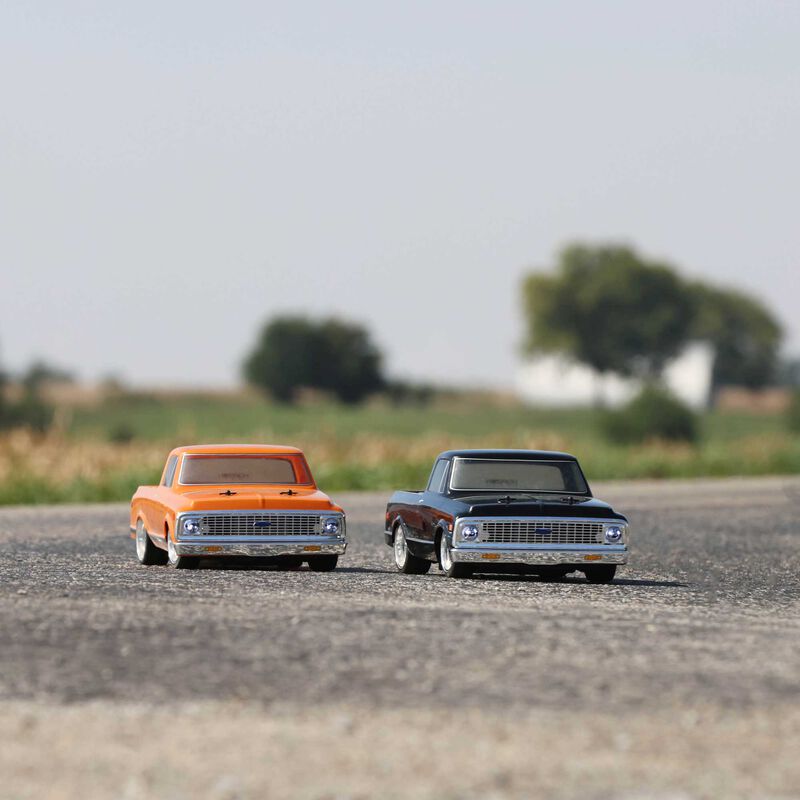 1972 Chevy C10 Pickup, 1/10 AWD V100 RTR, Orange