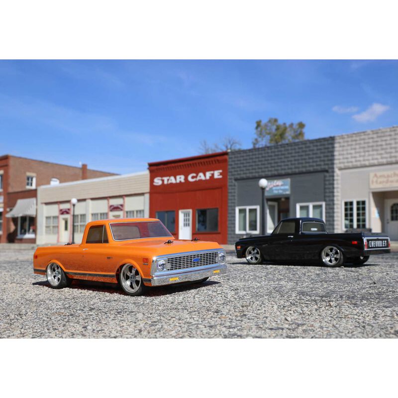 1972 Chevy C10 Pickup, 1/10 AWD V100 RTR, Orange