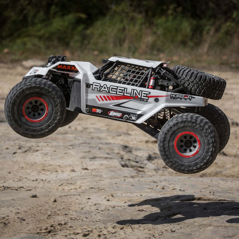 Super Rock Rey: 1/6 4WD Elec Rock Racer, RTR White