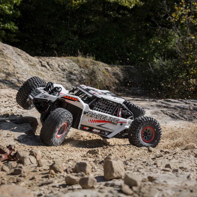 Super Rock Rey: 1/6 4WD Elec Rock Racer, RTR White