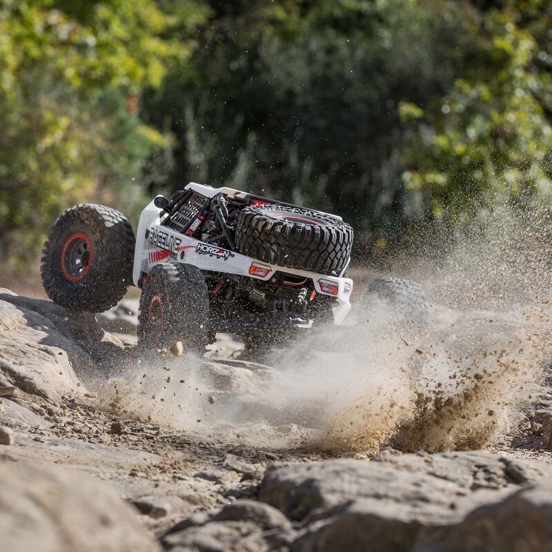 Super Rock Rey: 1/6 4WD Elec Rock Racer, RTR White