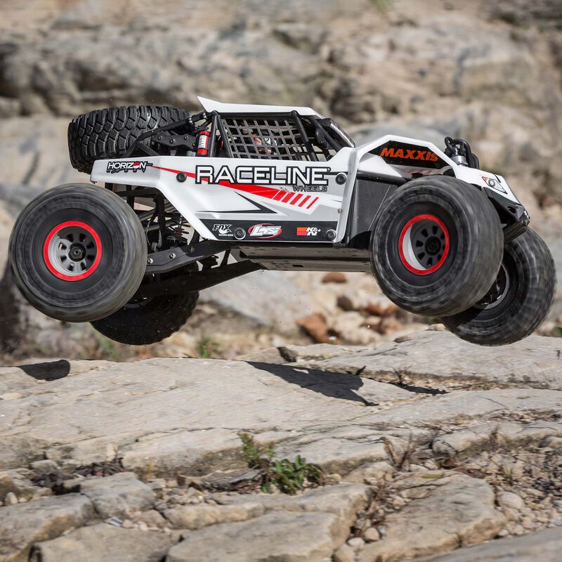 Super Rock Rey: 1/6 4WD Elec Rock Racer, RTR White