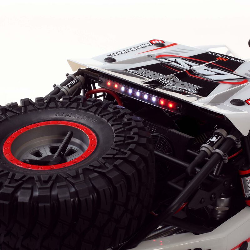 Super Rock Rey: 1/6 4WD Elec Rock Racer, RTR White