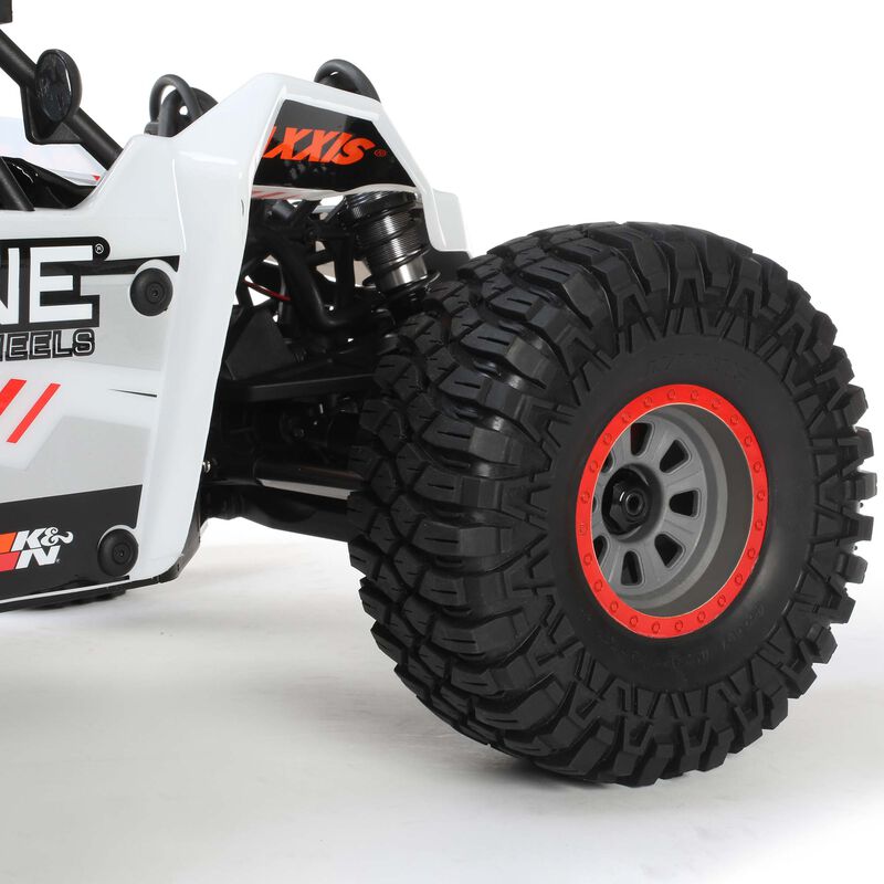 Super Rock Rey: 1/6 4WD Elec Rock Racer, RTR White