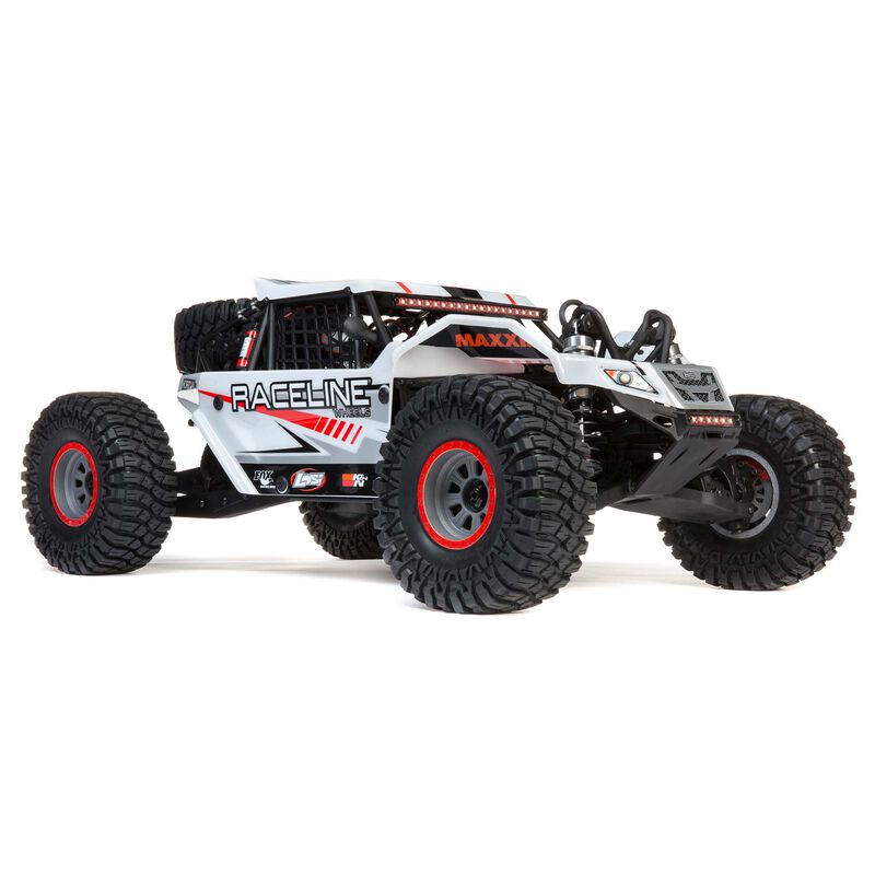 Super Rock Rey: 1/6 4WD Elec Rock Racer, RTR White