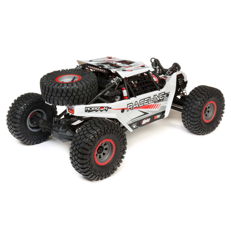 Super Rock Rey: 1/6 4WD Elec Rock Racer, RTR White