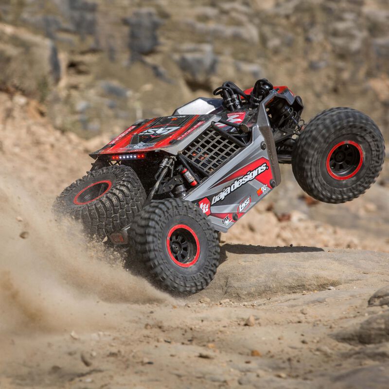 Super Rock Rey: 1/6 4WD Elec Rock Racer, RTR White