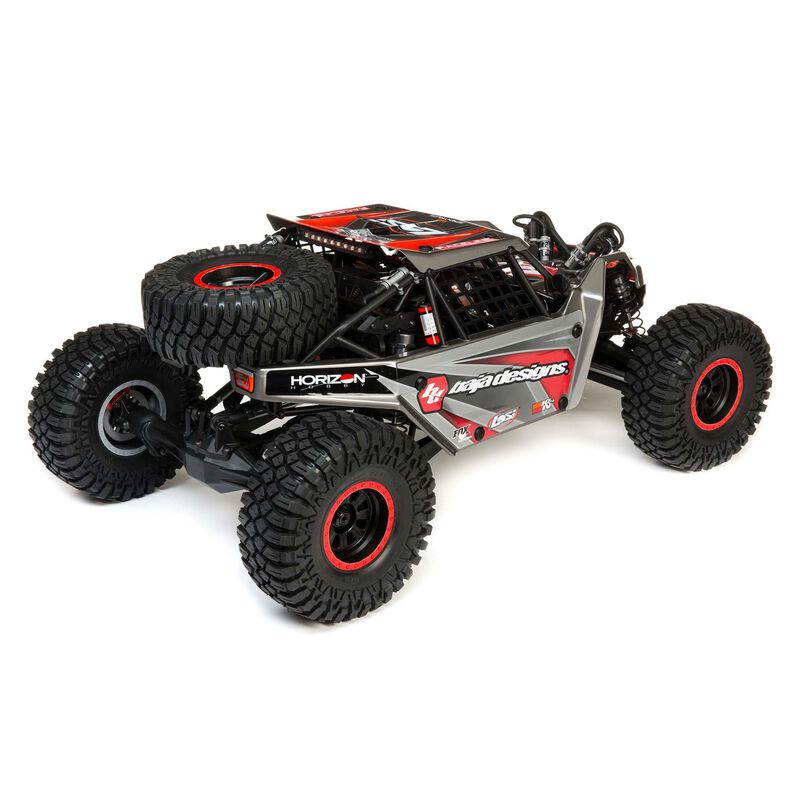 Super Rock Rey: 1/6 4WD Elec Rock Racer, RTR White