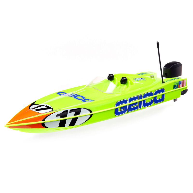 Miss GEICO 17 Power Rac DeepV w/SMART Chg&Batt:RTR