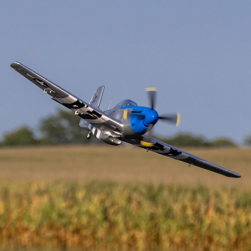 E-flite P-51D Mustang 1.2m BNF Basic with AS3X and SAFE Select “Cripes A’Mighty 3rd”