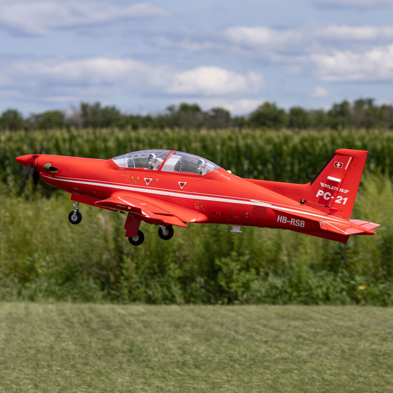 E-flite Pilatus PC-21 1.3m BNF Basic with AS3X+ and SAFE Select