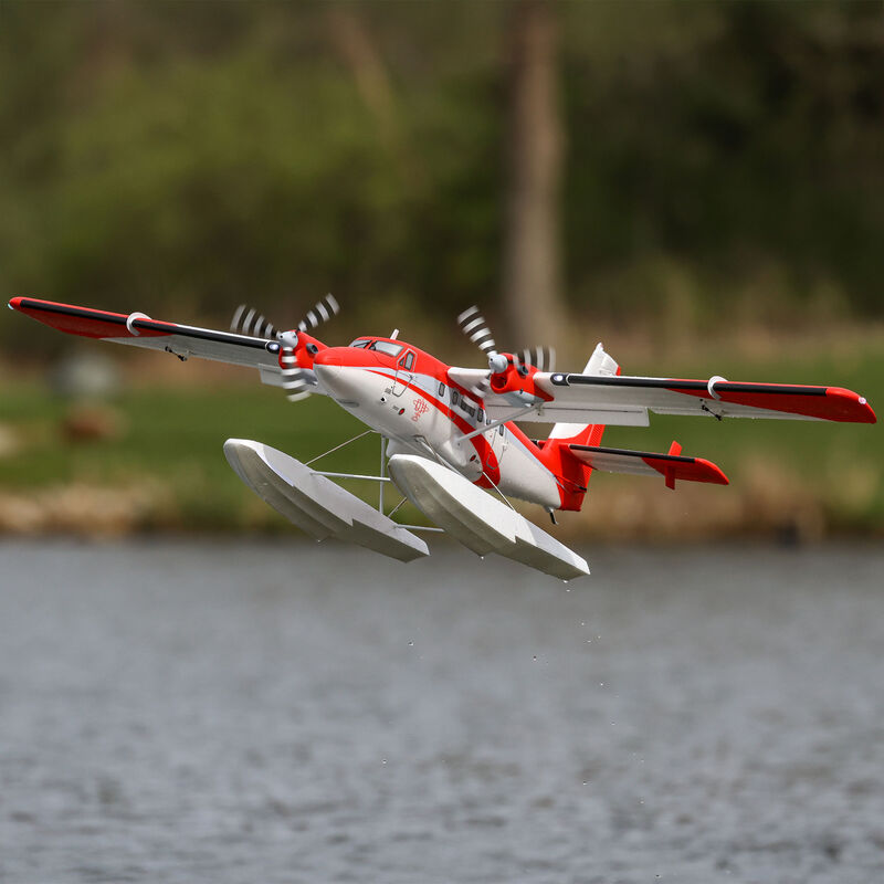 E-flite DHC-6 Twin Otter 1.4m PNP Combo with Floats