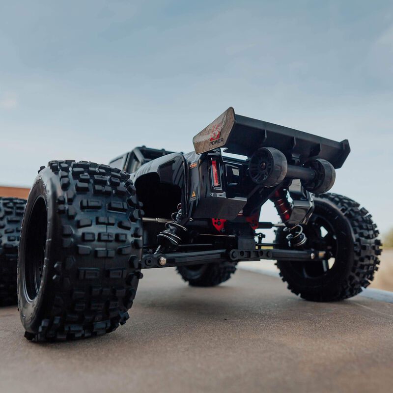 OUTCAST 6S 4WD BLX 1/8 EXB Stunt Truck RTR Black