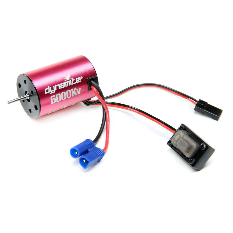 Brushless Motor/ESC, 2n1 Combo, 6000Kv: Mini-T 2.0