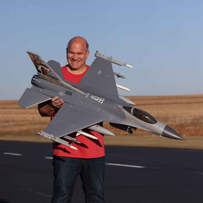 F-16 Falcon 80mm EDF w/SMART BNF-B and SAFE Select
